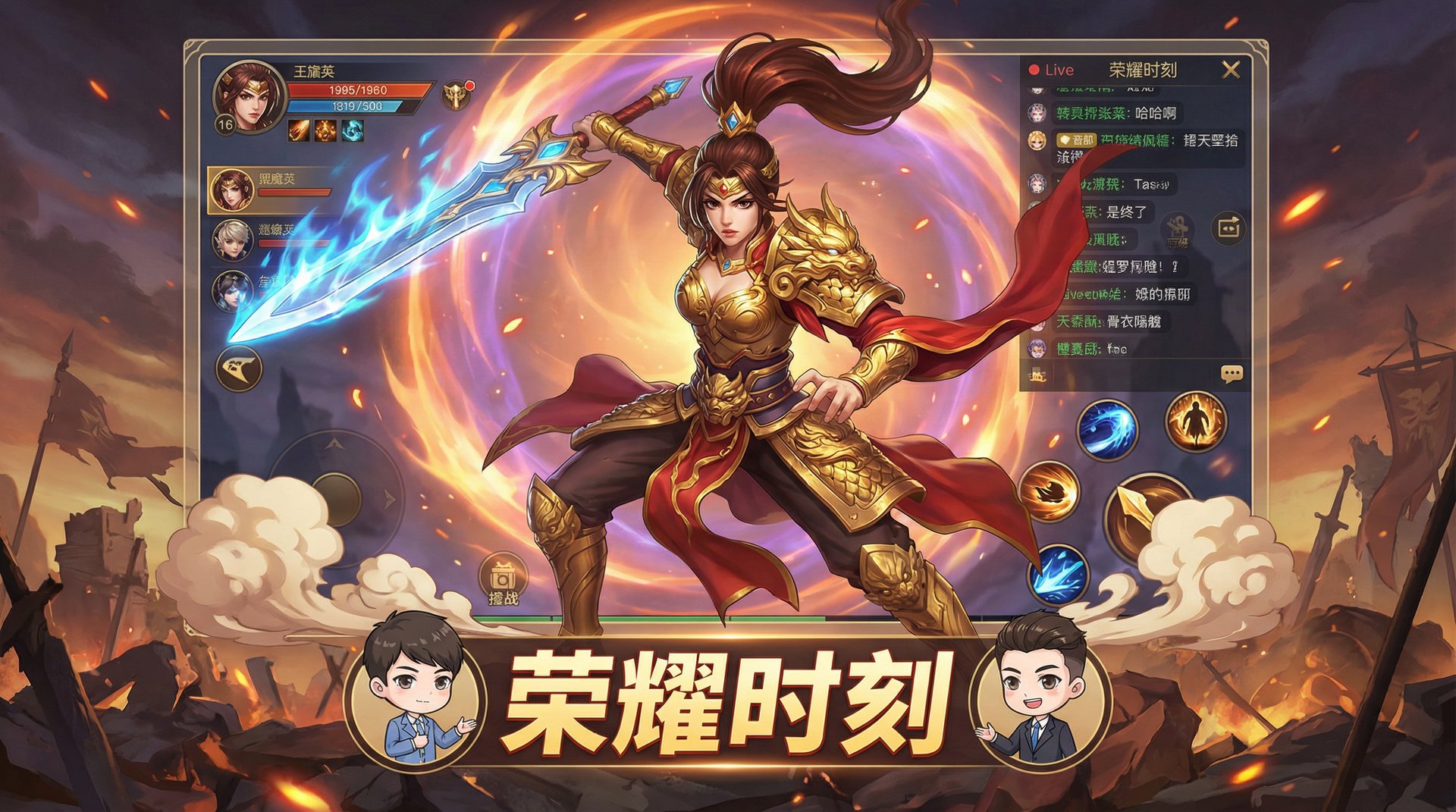 幼女漫画王者荣耀视频